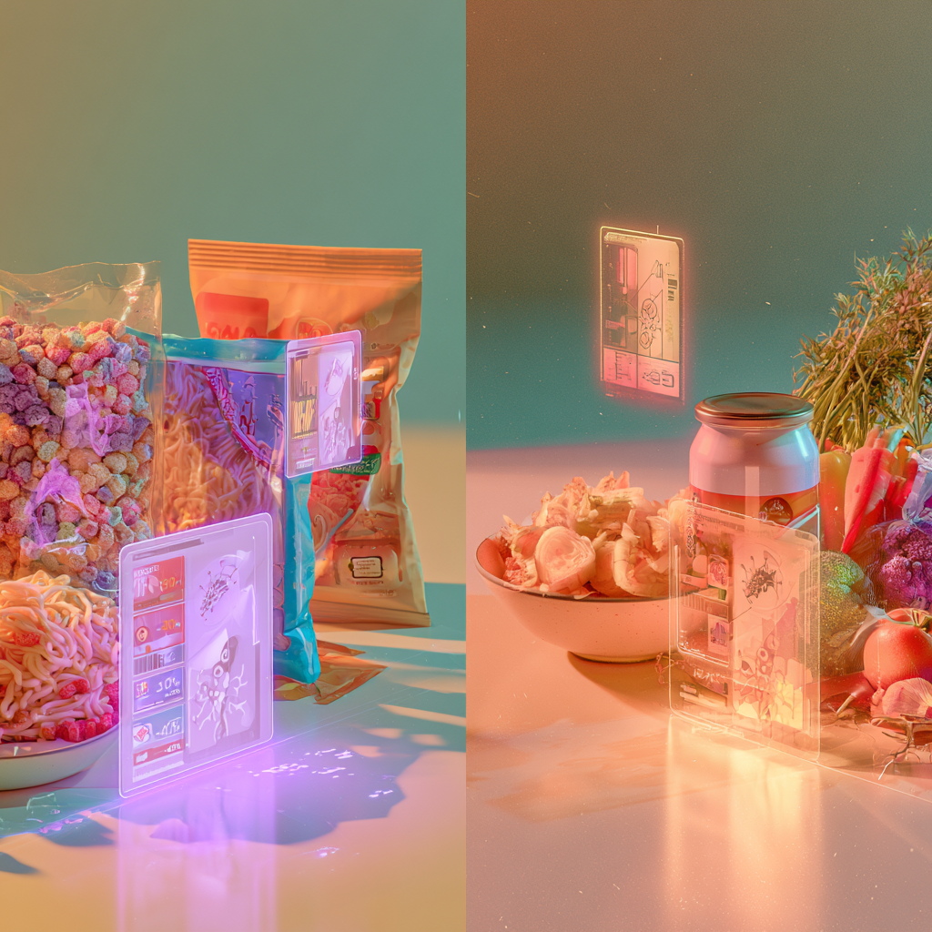 The Impact of Ultra Processed Foods on the Microbiome: A Data-Driven Exploration