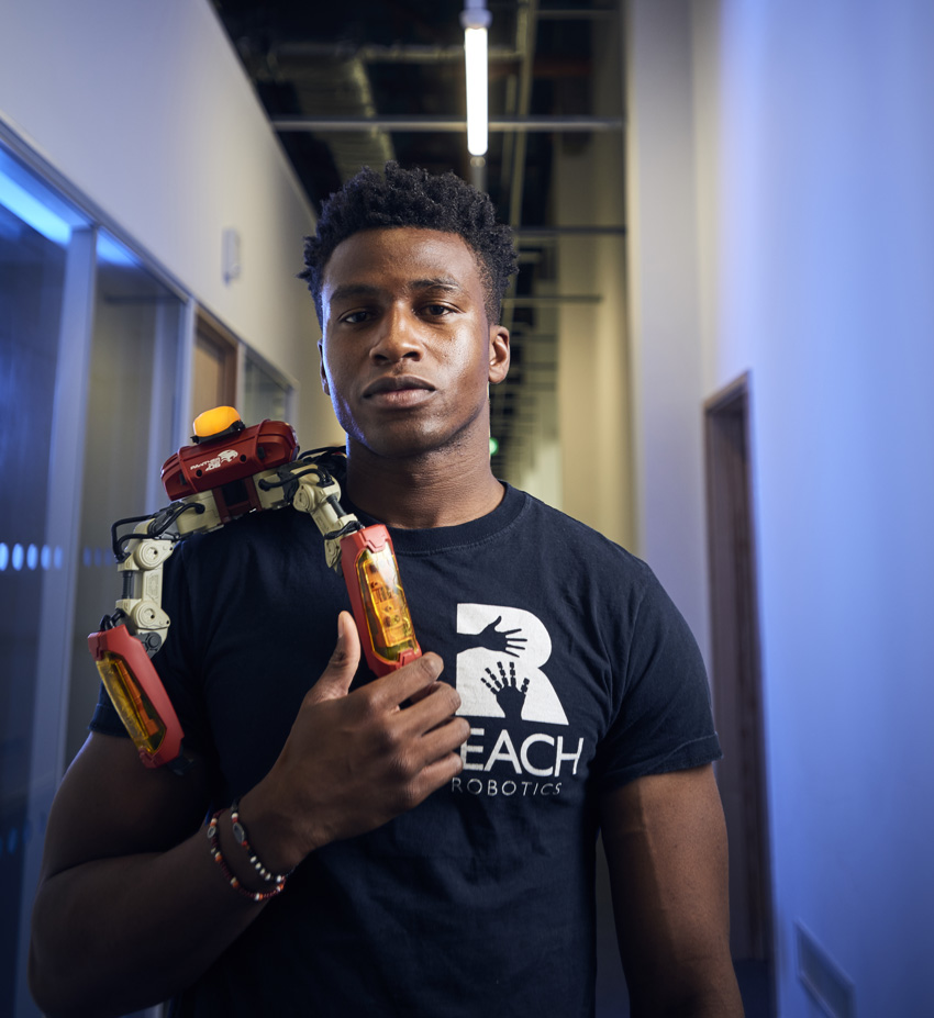 Silas Adekunle of Reach Robotics