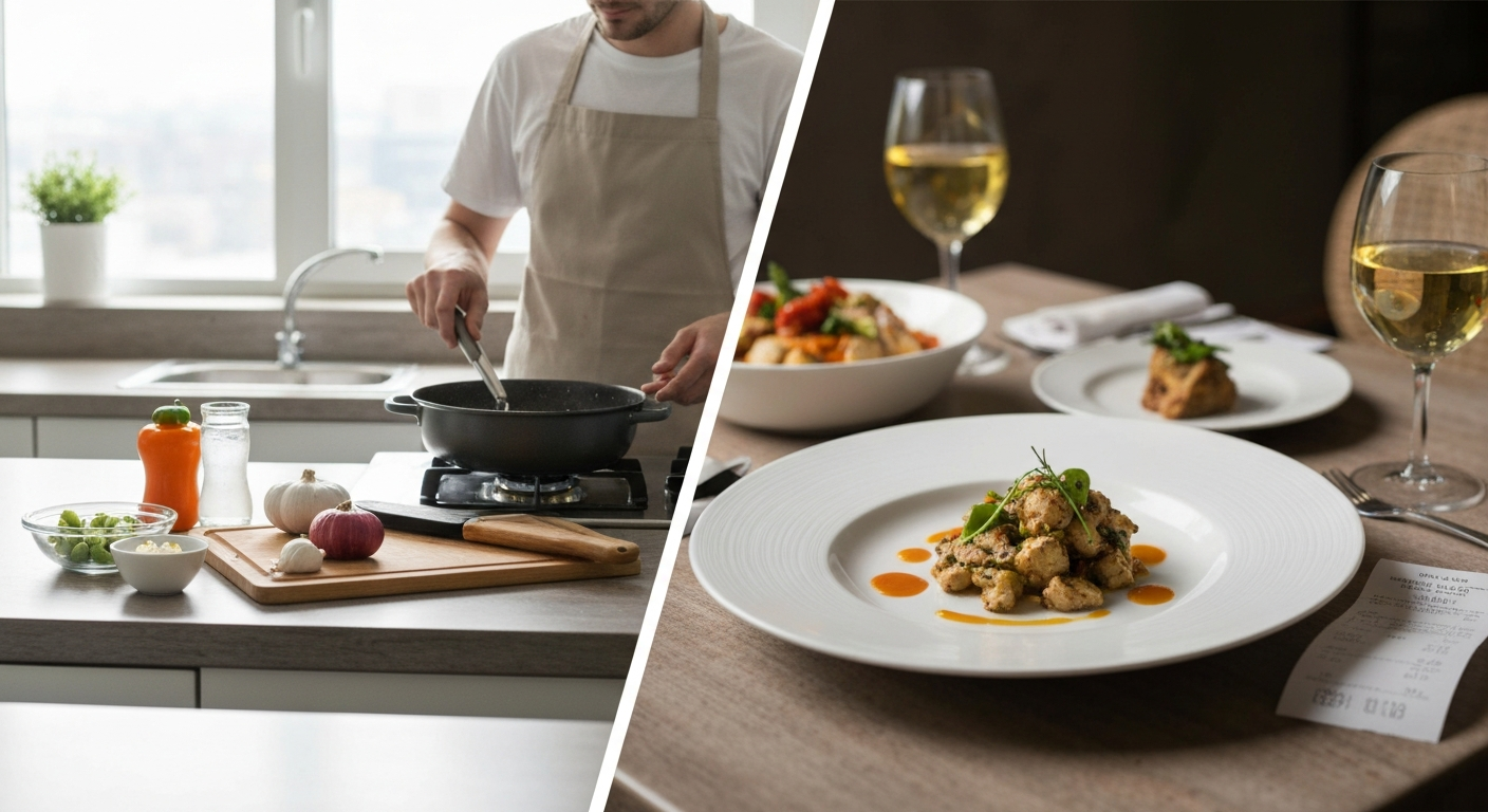 Cooking at Home vs Eating Out: The Real Cost Breakdown in 2026